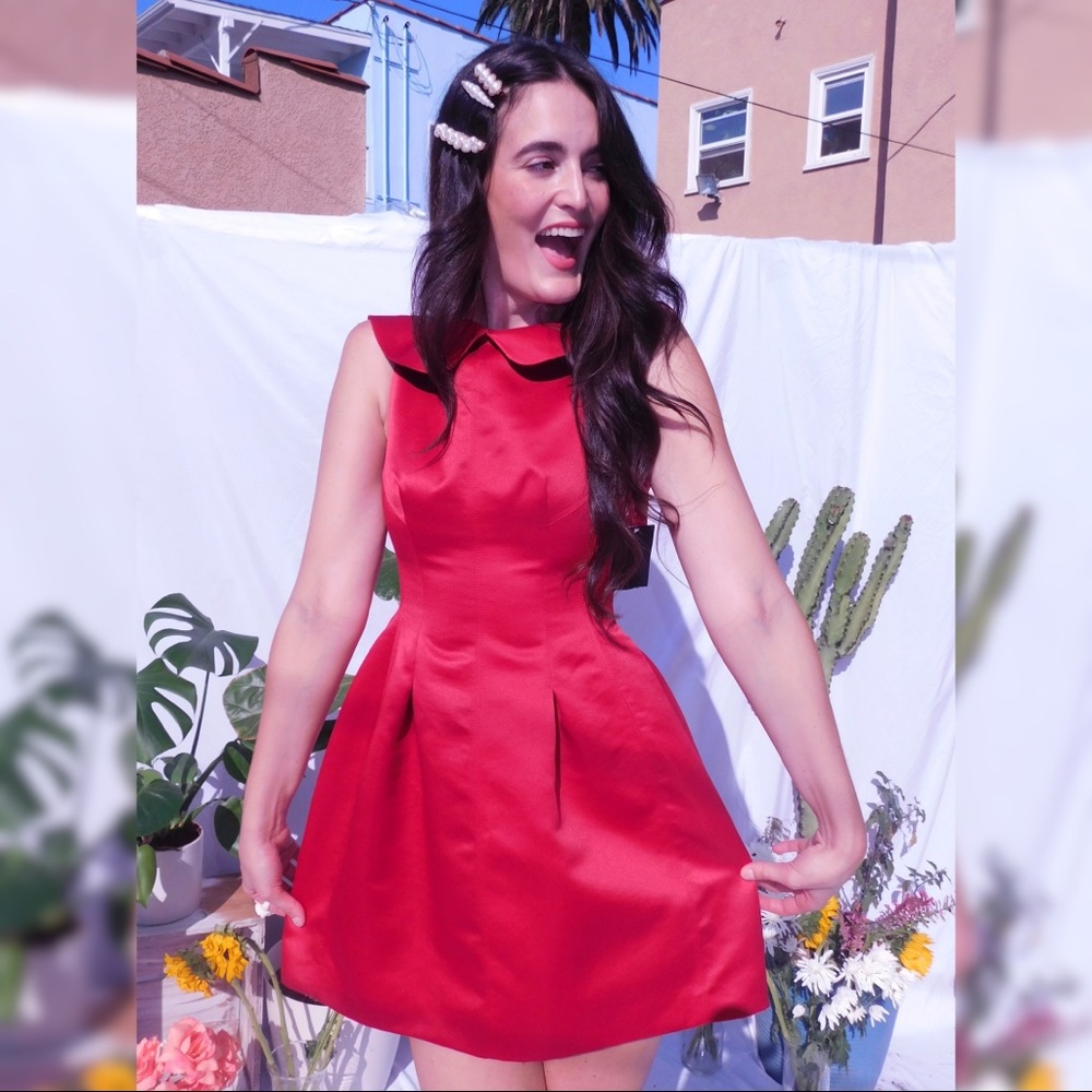 Zara Red Dress